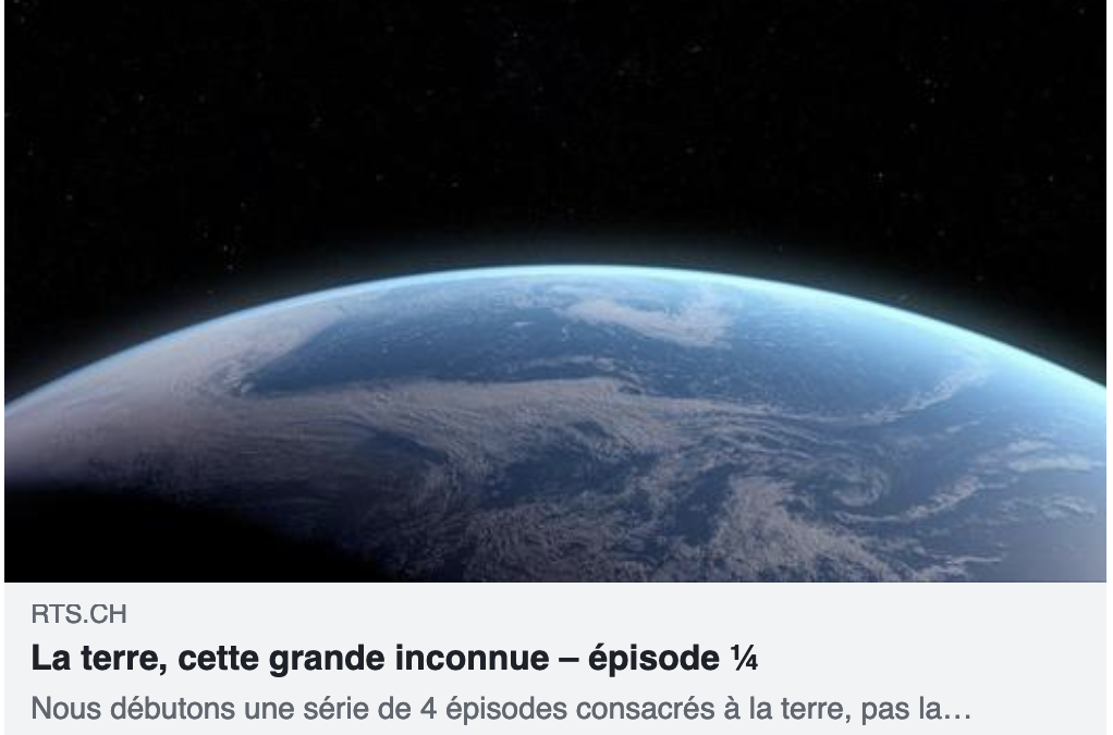 La terre, cette grande inconnue – épisode ¼